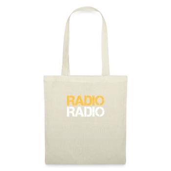 Radio Radio - Stoffbeutel - Natur - Vorne