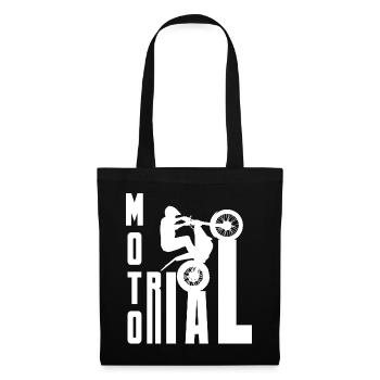 Moto Trial News - Trial Bike Rider - Tote Bag - black - Front