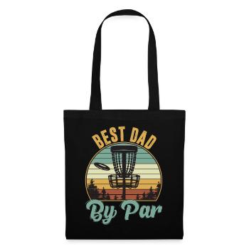 Best Dad By Par Vintage - Tote Bag - black - Front