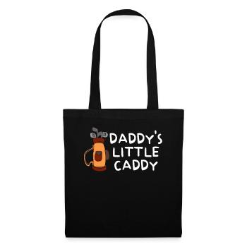 Daddy's Little Caddy and Daddy - Tote Bag - black - Front