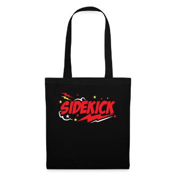 Superhero Dad and Sidekicks Matching - Stoffbeutel - Schwarz - Vorne