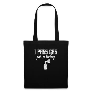 Anesthésie anesthésiste médecin médecin cadeau - Sac en tissu - noir - Devant