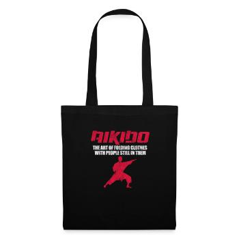 aikido - Tote Bag - black - Front