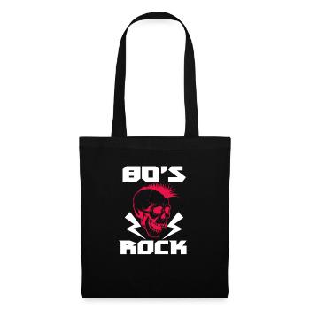 80s Rock - Tote Bag - black - Front