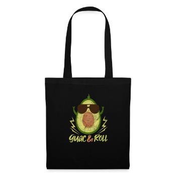 Avocado Rock N Roll - Sac en tissu - noir - Devant