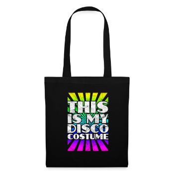 Disco - Sac en tissu - noir - Devant