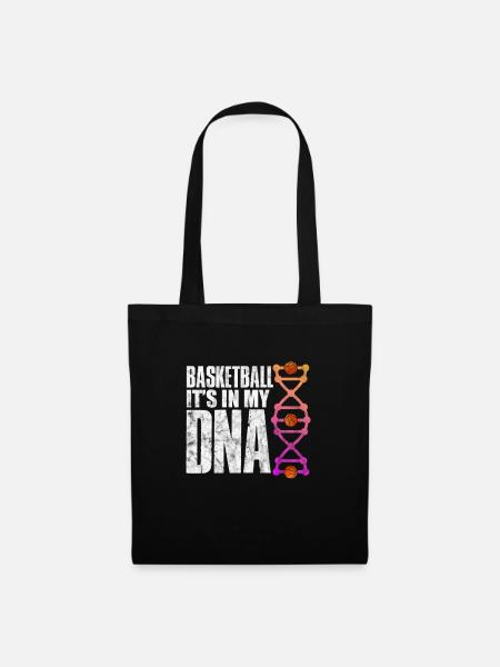 Basketball DNA - Stoffbeutel - Schwarz