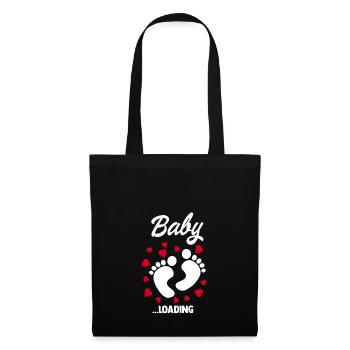 Bébé Loading Grossesse Mode de circonstance - Sac en tissu - noir - Devant