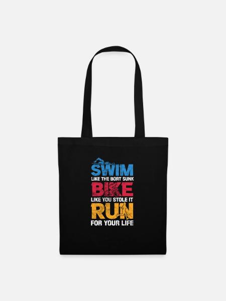 Triathlon - Tote Bag - black