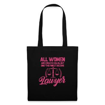 Avocat - Sac en tissu - noir - Devant