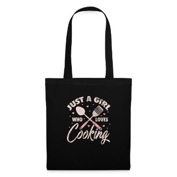 Cuisinière - Sac en tissu - noir - Devant