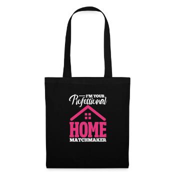 Real Estate Agent Real Estate Agent Gift - Tote Bag - black - Front
