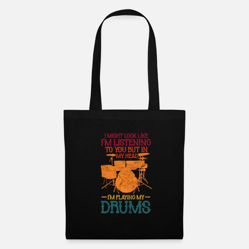 Percussion - Sac en tissu - noir