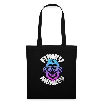 Monkey Funk - Tote Bag - black - Front