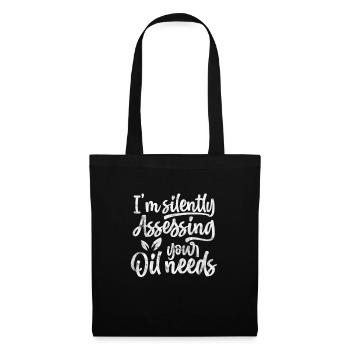 Huiles essentielles Huiles essentielles Massage Cadeau - Sac en tissu - noir - Devant