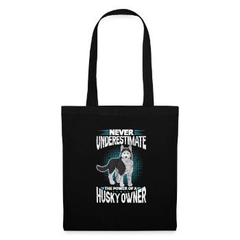 Husky - Tote Bag - black - Front
