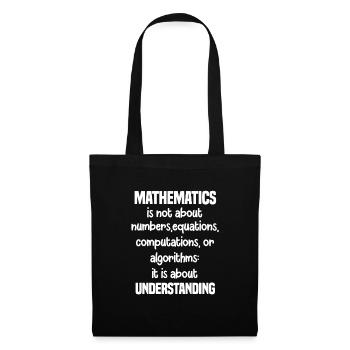 Math Teacher - Tote Bag - black - Front
