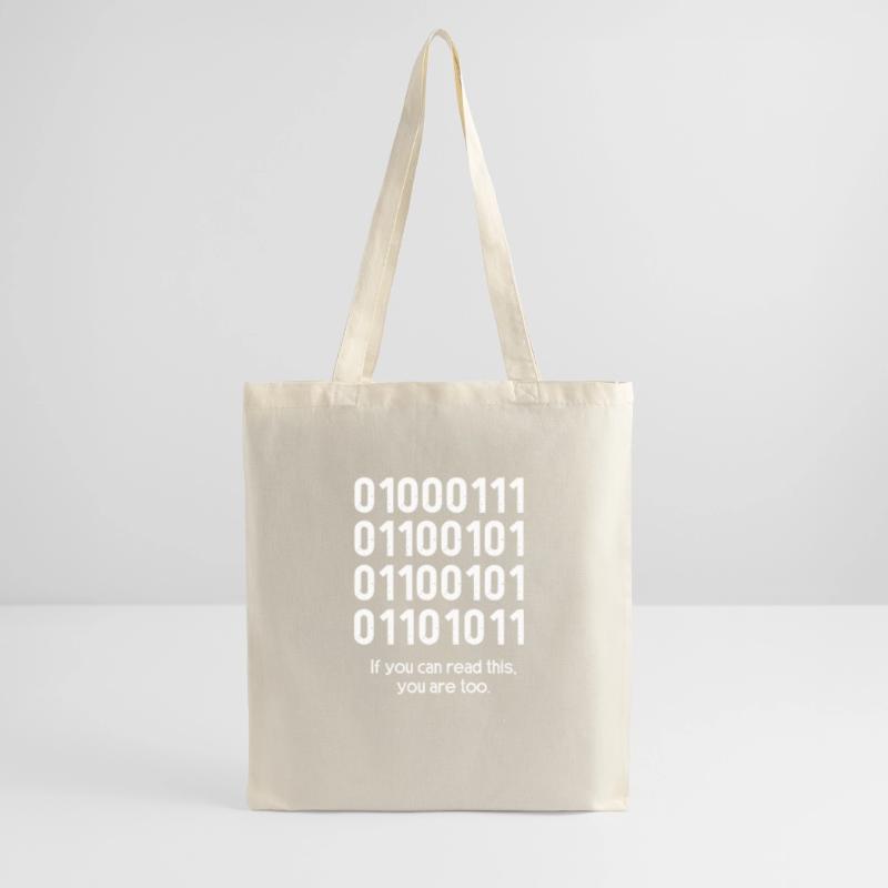 Binär Code Programmierer Coder Geschenk Stoffbeutel