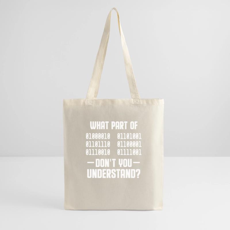 Binär Code Programmierer Coder Geschenk Stoffbeutel