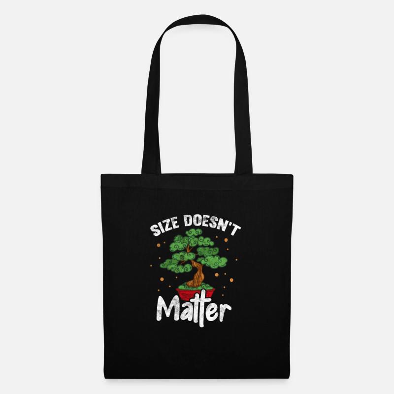 Bonsai - Stoffbeutel - Schwarz