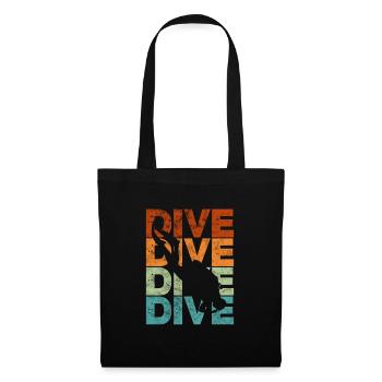 Diver - Tote Bag - black - Front
