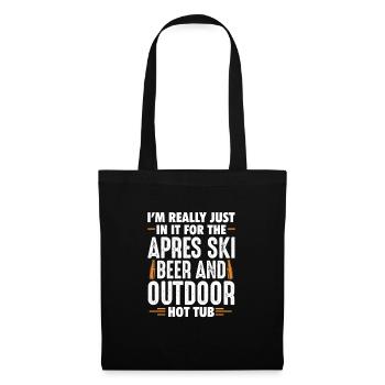 Apres Ski - Tote Bag - black - Front