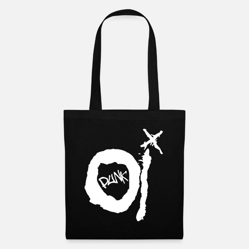 Oi Punk - Stoffbeutel - Schwarz