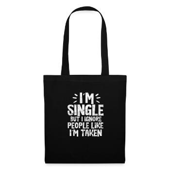 Single - Tote Bag - black - Front