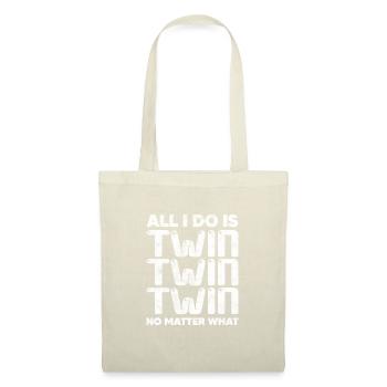 Jumeaux - Sac en tissu - nature - Devant