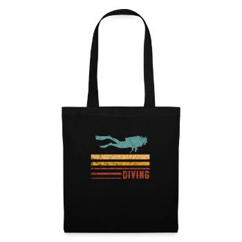 Diver - Tote Bag - black - Front