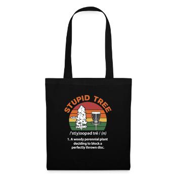 Disc Golf Frisbee Disc Golf Gift - Tote Bag - black - Front
