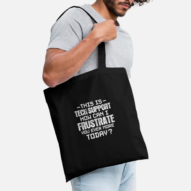 Technischer Support Computer It Admin Geschenk Stoffbeutel