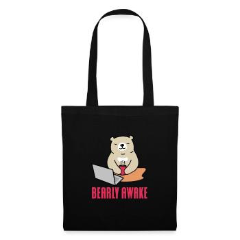 Programmeur Compuer Nerd Coder Software Cadeau - Sac en tissu - noir - Devant