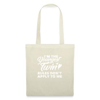 Jumeaux - Sac en tissu - nature - Devant
