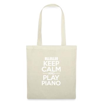 Piano Piano Pianist Musician Instrument Gift - Tote Bag - nature - Front