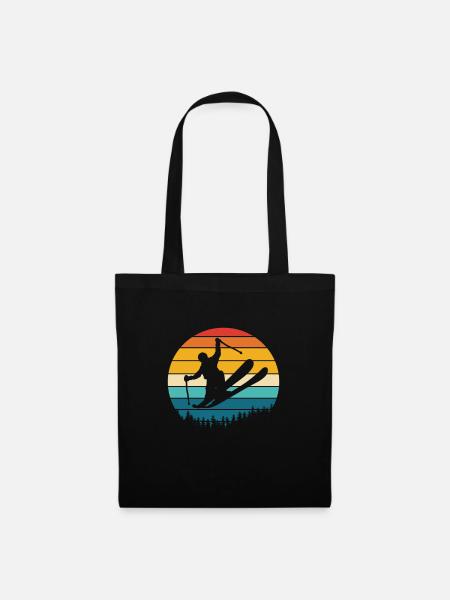 Ski - Tote Bag - black