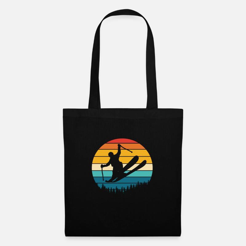 Ski - Tote Bag - black