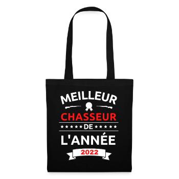 meilleur chasseur de l année 2022 - Sac en tissu - noir - Devant