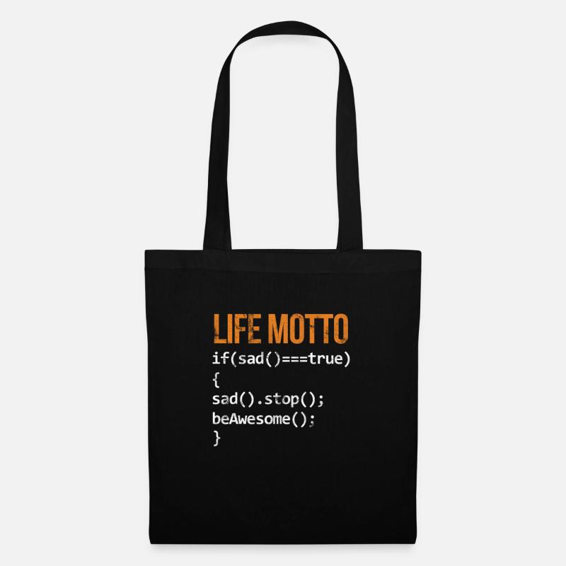Software developer - Tote Bag - black