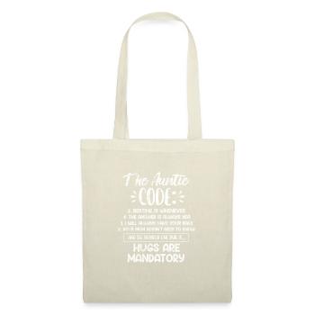 Tante - Sac en tissu - nature - Devant