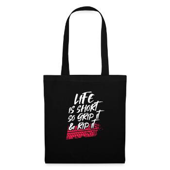 Biker - Tote Bag - black - Front