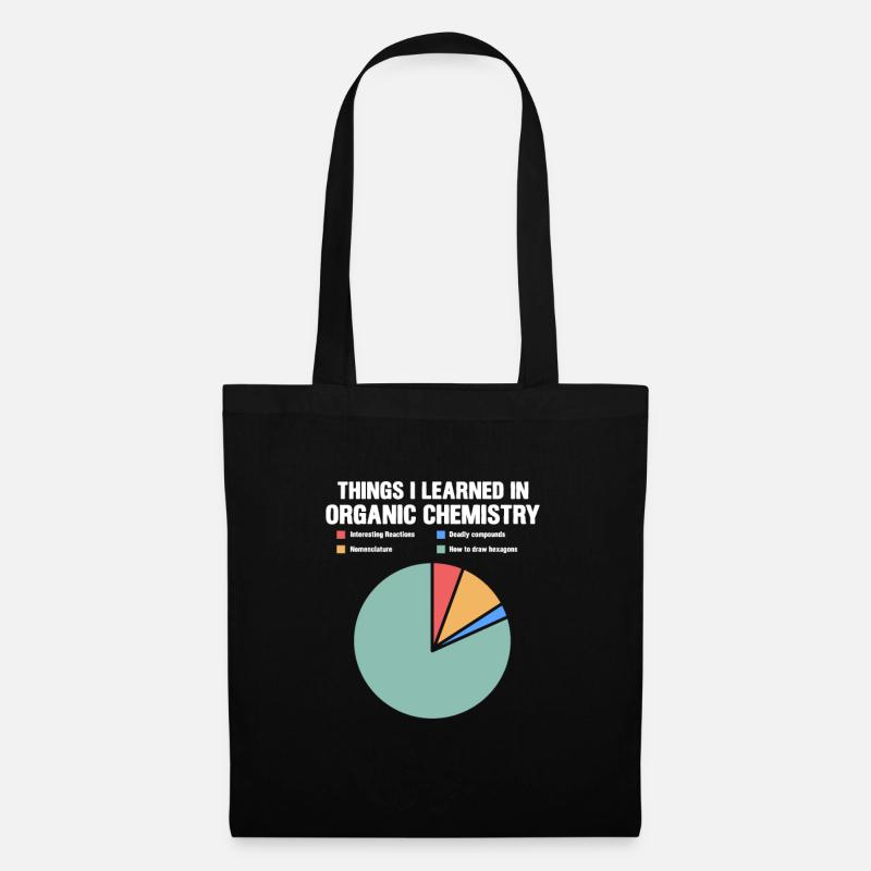 Chimie - Sac en tissu - noir