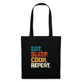 Cuisine Cook Cook Restaurant Cuisine Cadeau - Sac en tissu - noir - Devant