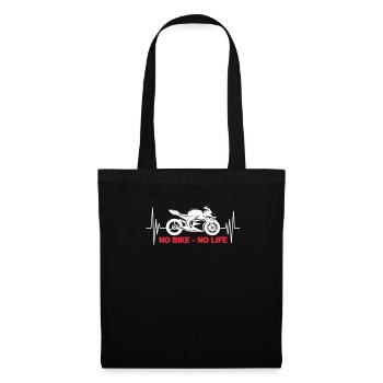 Biker - Tote Bag - black - Front