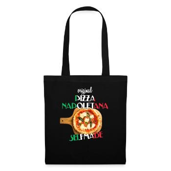 best pizza maker Homemade Original Pizza Naples - Tote Bag - black - Front