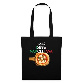 best pizza Margherita Neapolitan pizza - Tote Bag - black - Front
