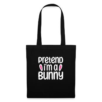 Rabbit Costume - Tote Bag - black - Front