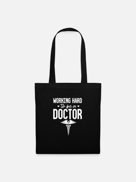 Doctor - Tote Bag - black
