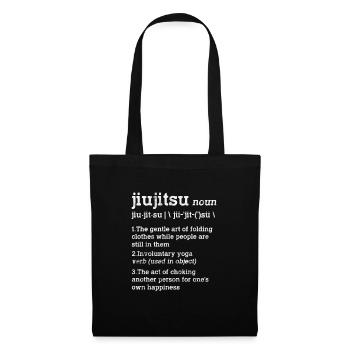 Jiu Jitsu Bjj Martial Arts Jiu-Jitsu Fight Gift - Tote Bag - black - Front