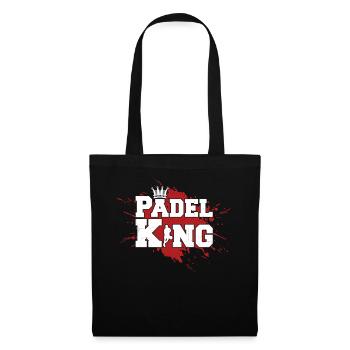 Padel King For the Best Padel Player - Tote Bag - black - Front